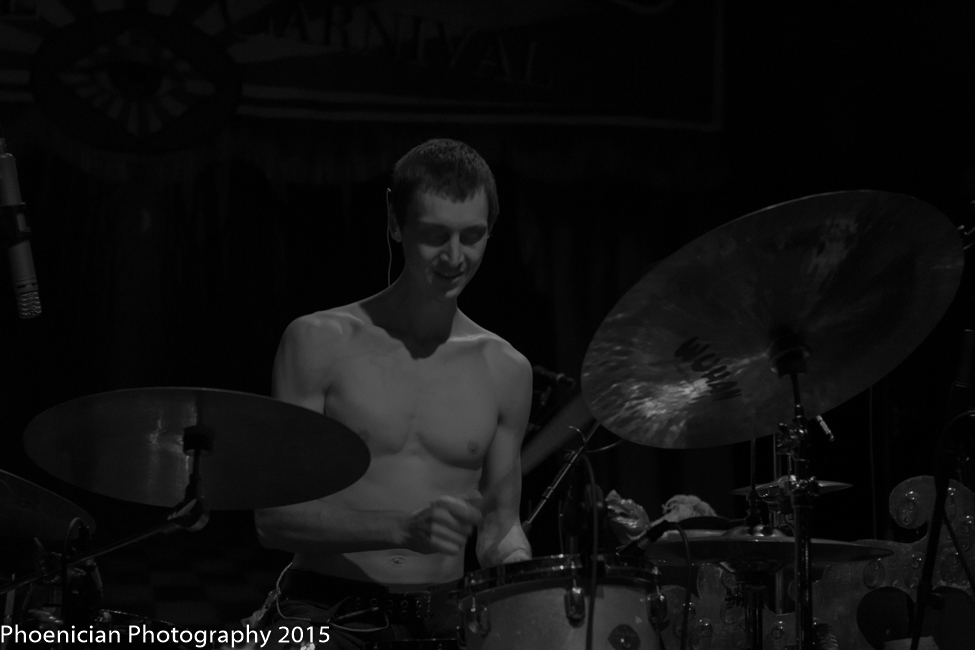 Moon Hooch, Crystal Ballroom, photo by Jennifer Boren