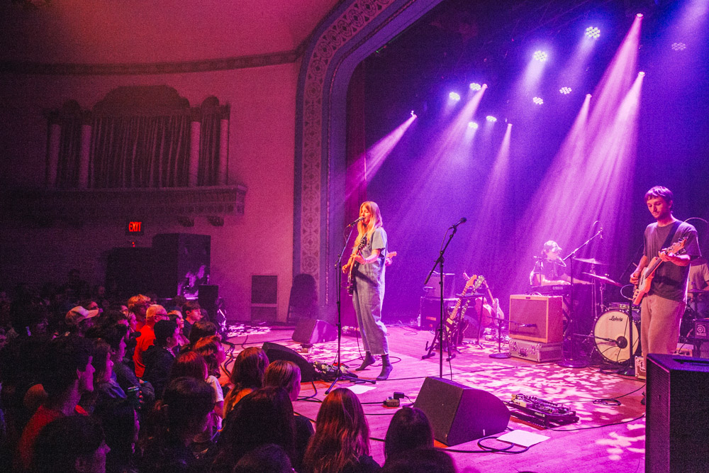Slow Pulp, Aladdin Theater, photo by Blake Sourisseau