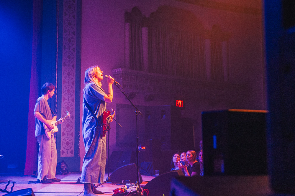 Slow Pulp, Aladdin Theater, photo by Blake Sourisseau