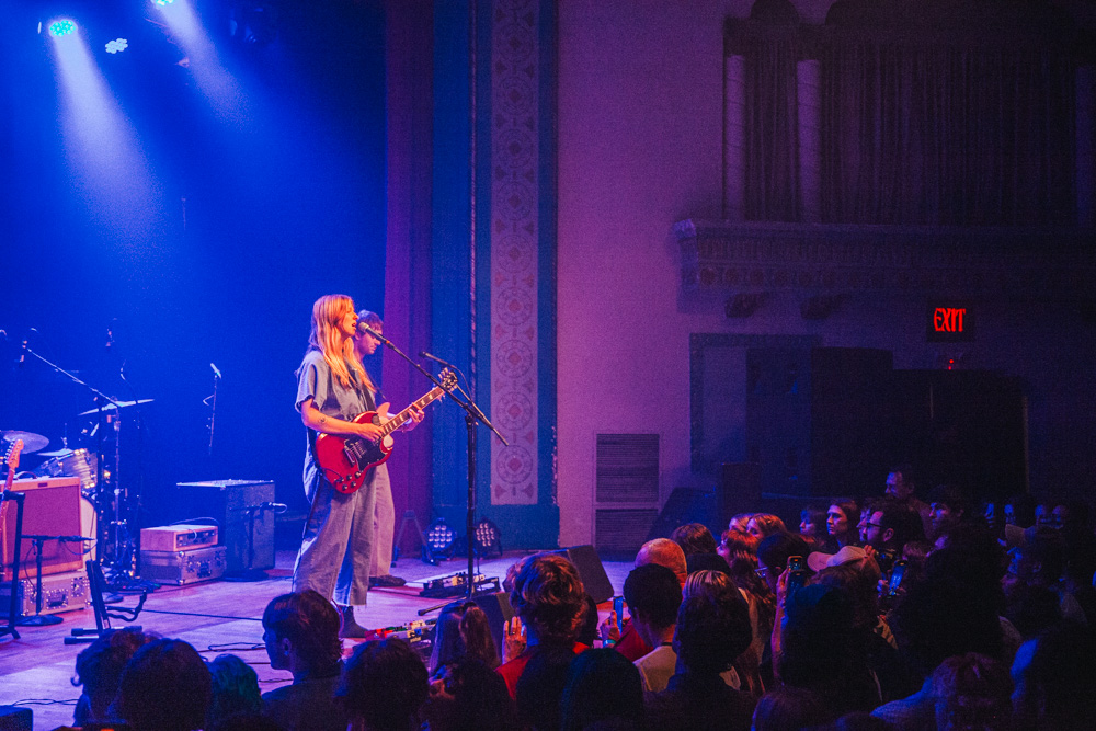 Slow Pulp, Aladdin Theater, photo by Blake Sourisseau