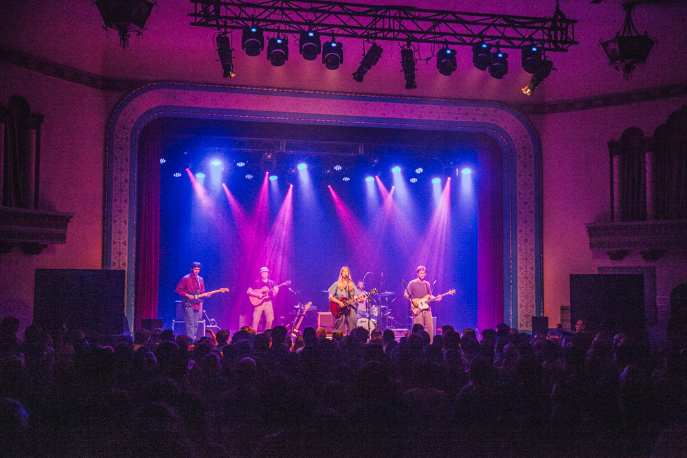 Slow Pulp, Aladdin Theater, photo by Blake Sourisseau