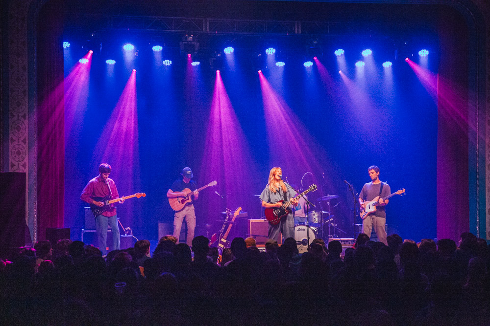 Slow Pulp, Aladdin Theater, photo by Blake Sourisseau