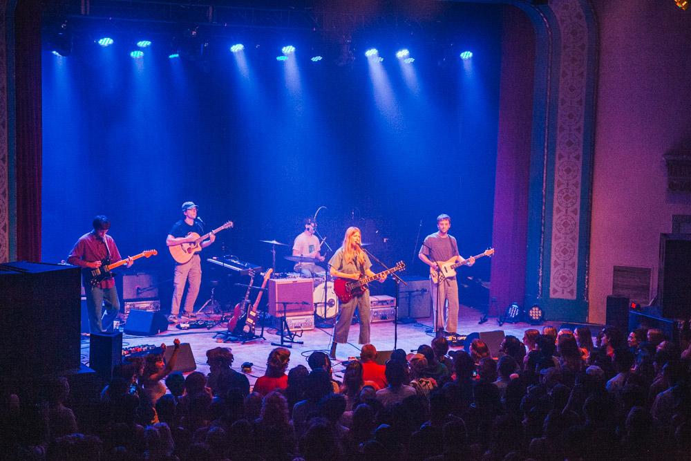 Slow Pulp, Aladdin Theater, photo by Blake Sourisseau