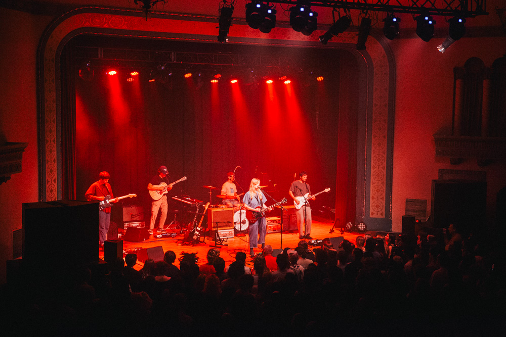 Slow Pulp, Aladdin Theater, photo by Blake Sourisseau