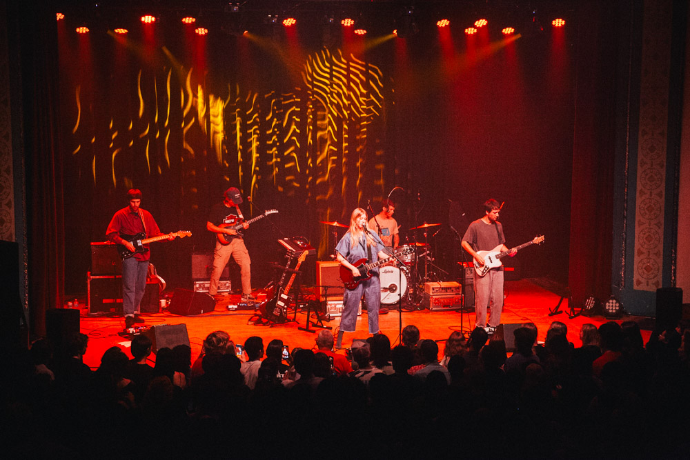 Slow Pulp, Aladdin Theater, photo by Blake Sourisseau