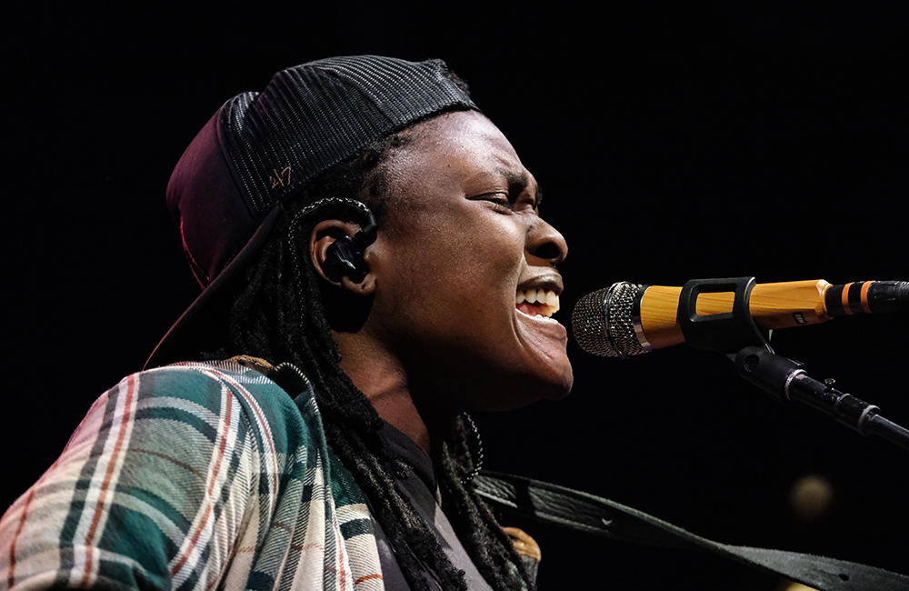 Joy Oladokun, Crystal Ballroom, photo by Joe Duquette