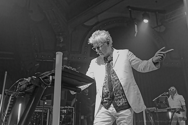 Thompson Twins' Tom Bailey, Crystal Ballroom, photo by John Alcala