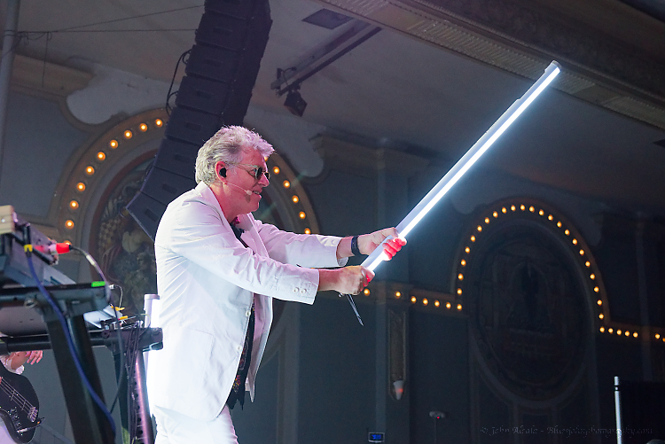 Thompson Twins' Tom Bailey, Crystal Ballroom, photo by John Alcala