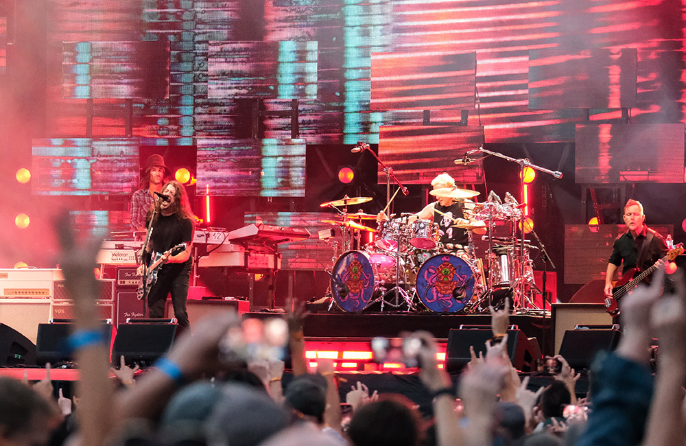 Foo Fighters, Providence Park, photo by Joe Duquette
