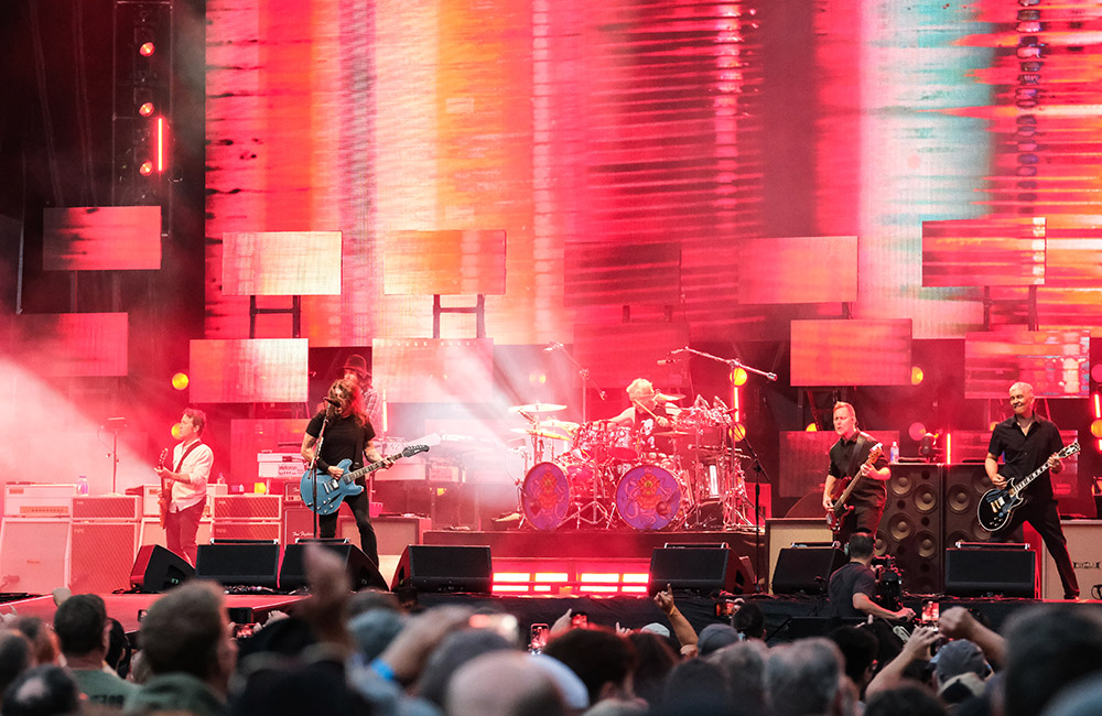 Foo Fighters, Providence Park, photo by Joe Duquette