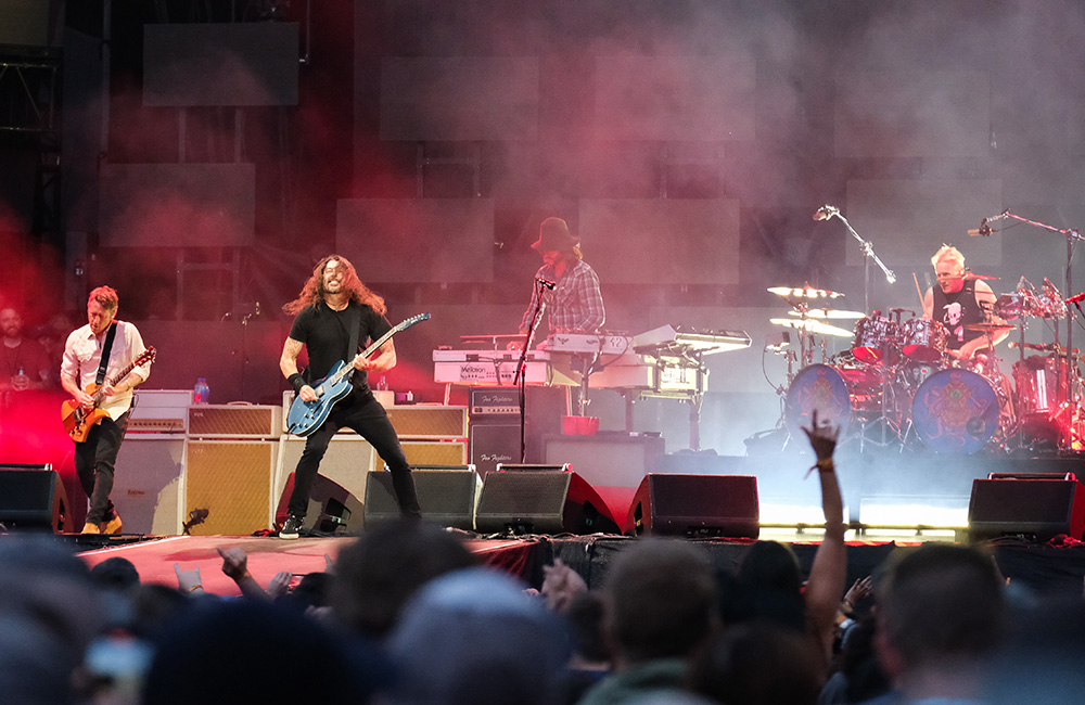 Foo Fighters, Providence Park, photo by Joe Duquette