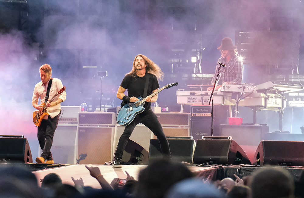Foo Fighters, Providence Park, photo by Joe Duquette