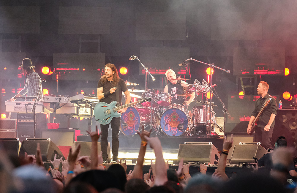 Foo Fighters, Providence Park, photo by Joe Duquette