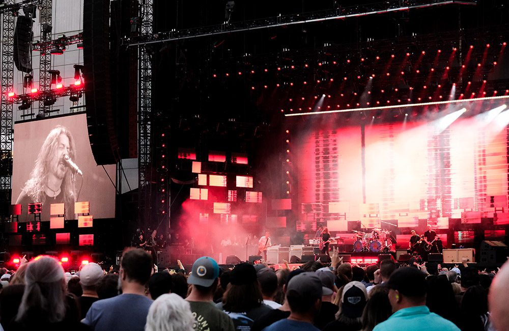 Foo Fighters, Providence Park, photo by Joe Duquette