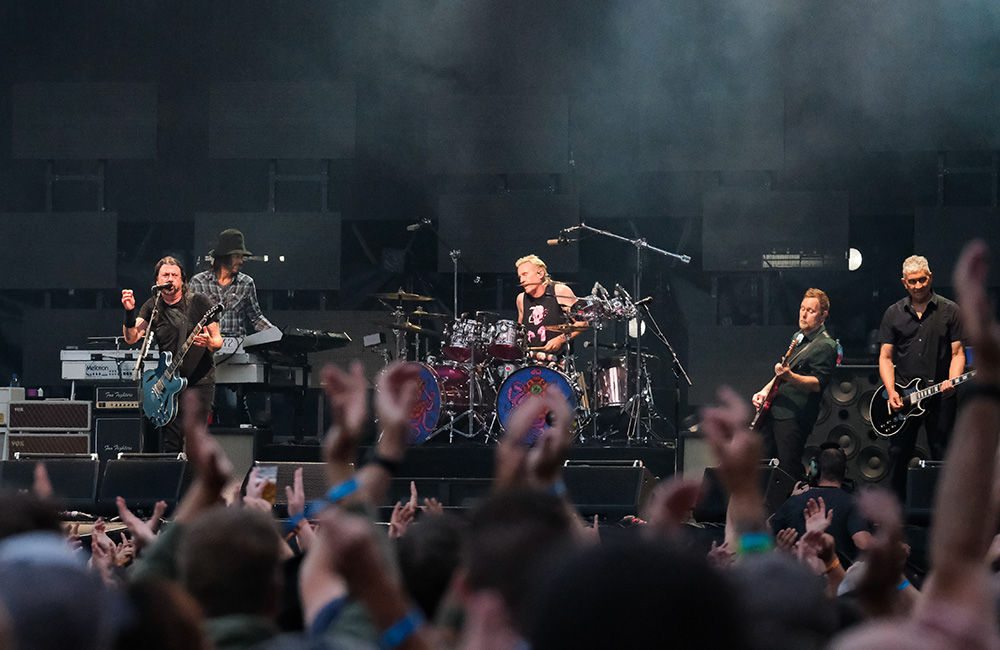 Foo Fighters, Providence Park, photo by Joe Duquette