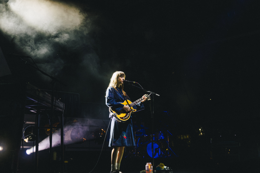 Faye Webster, Edgefield Amphitheater, photo by Blake Sourisseau