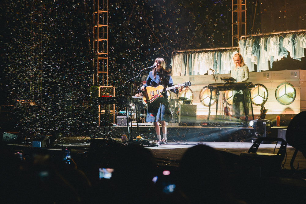 Faye Webster, Edgefield Amphitheater, photo by Blake Sourisseau