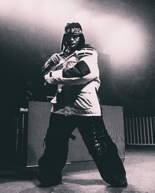 Denzel Curry, Crystal Ballroom, photo by Henry Ward