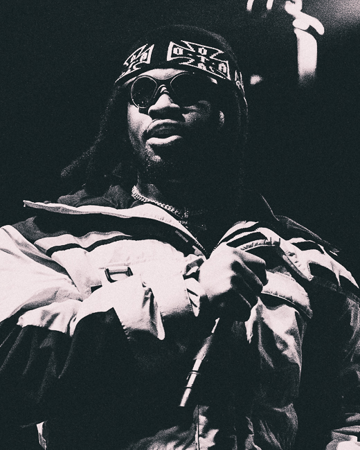 Denzel Curry, Crystal Ballroom, photo by Henry Ward