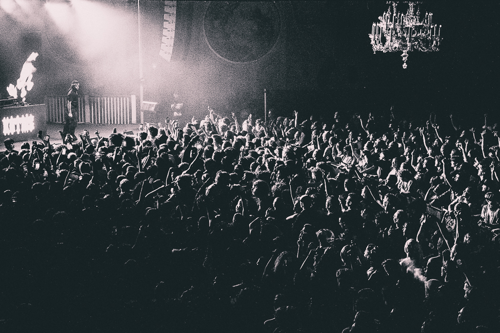 Denzel Curry, Crystal Ballroom, photo by Henry Ward