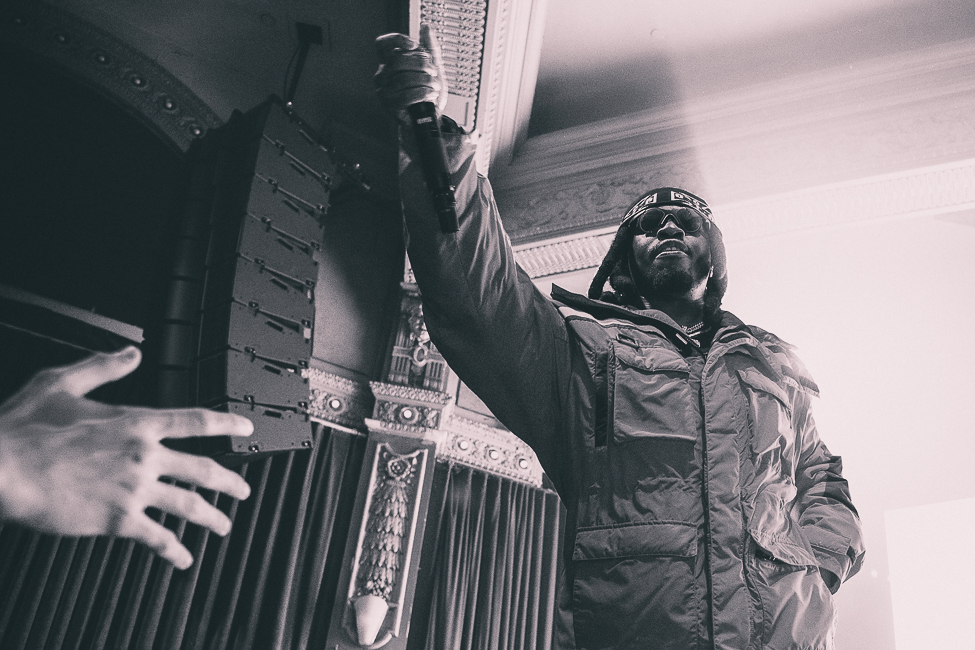 Denzel Curry, Crystal Ballroom, photo by Henry Ward