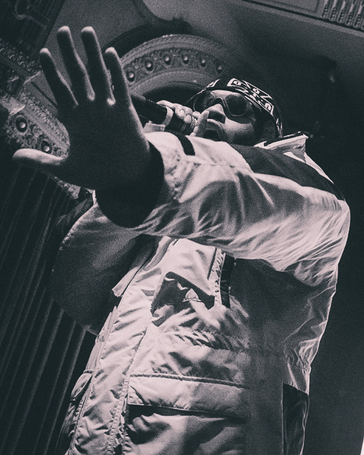 Denzel Curry, Crystal Ballroom, photo by Henry Ward