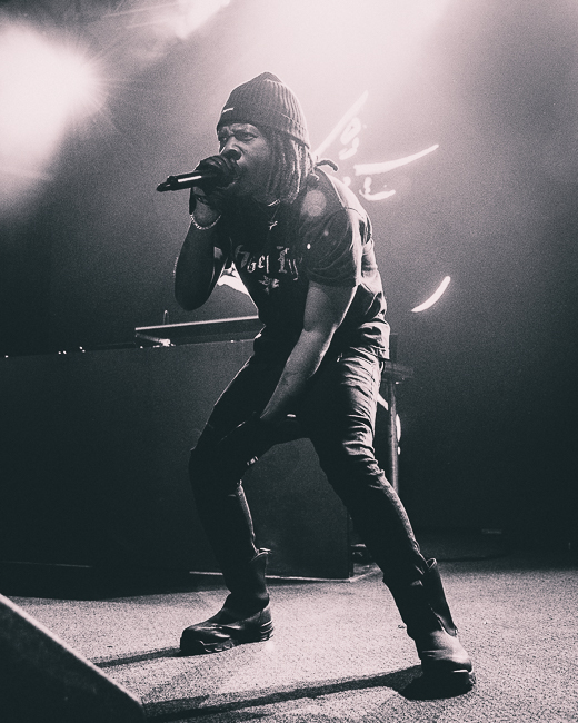 Kenny Mason, Crystal Ballroom, photo by Henry Ward