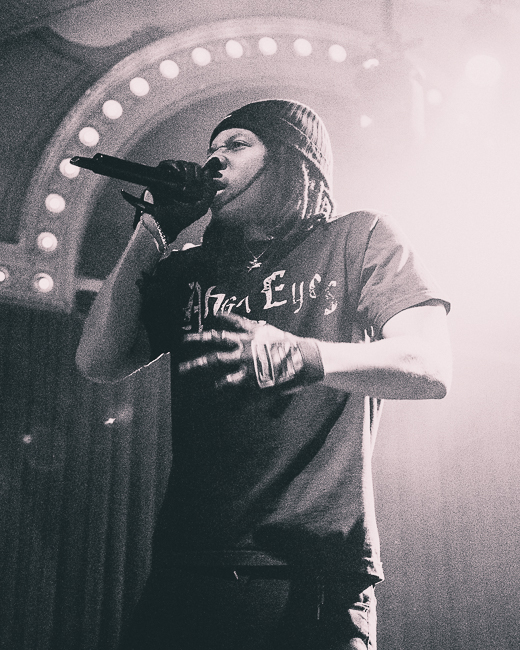 Kenny Mason, Crystal Ballroom, photo by Henry Ward