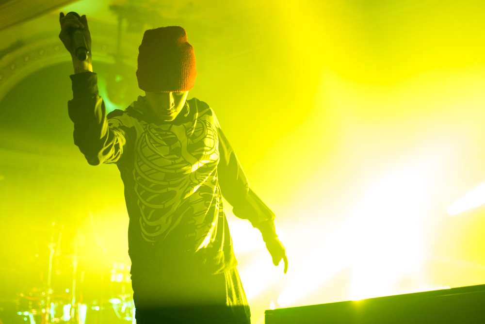 Twenty One Pilots, Crystal Ballroom, 94.7 FM, photo by Kai Hayashi