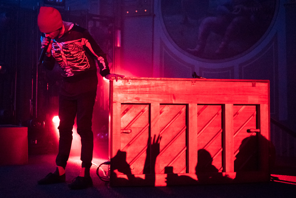 Twenty One Pilots, Crystal Ballroom, 94.7 FM, photo by Kai Hayashi