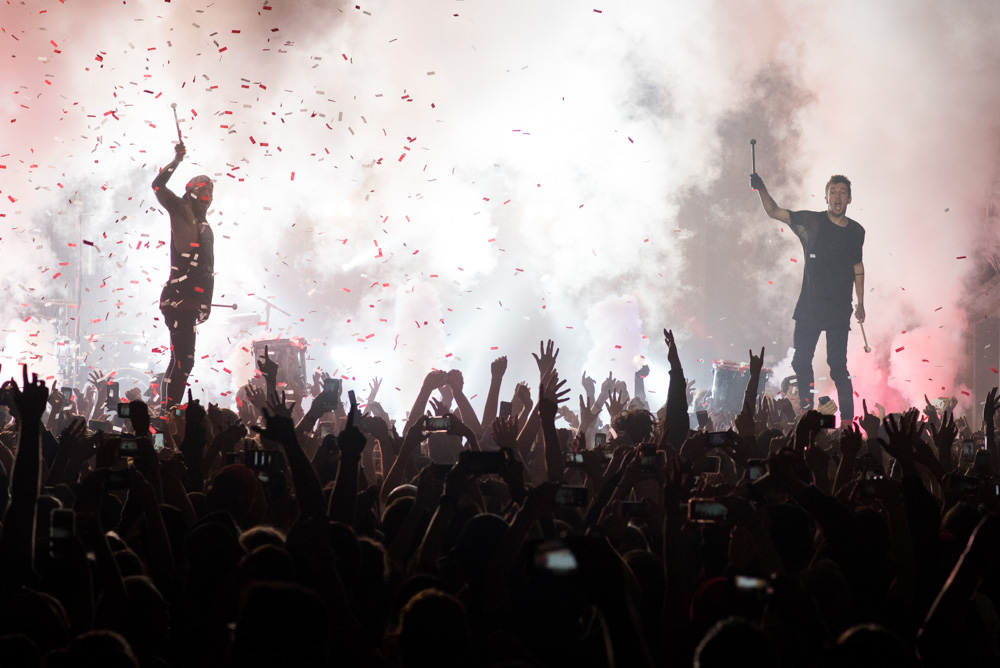 Twenty One Pilots, Crystal Ballroom, 94.7 FM, photo by Kai Hayashi