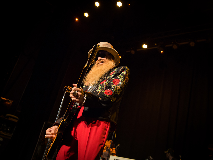 Billy Gibbons, Revolution Hall, photo by Alyssa Herrman