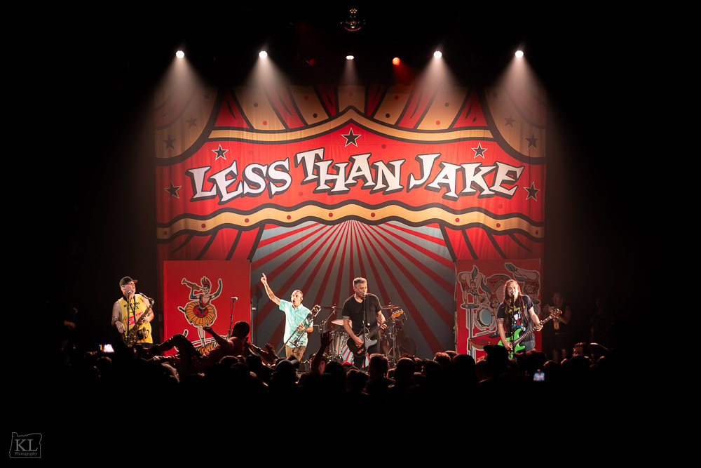 Less Than Jake, Revolution Hall, photo by Kris Luke