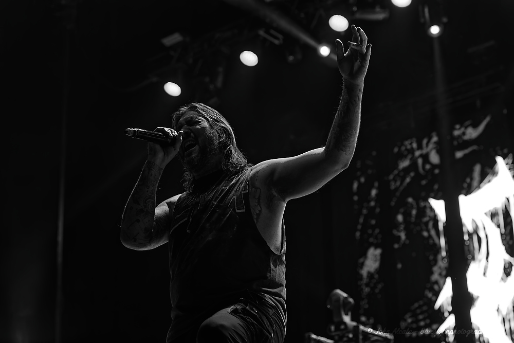 Fit For An Autopsy, Theater of the Clouds, photo by John Alcala