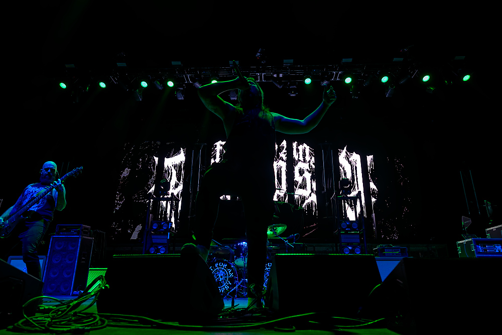 Fit For An Autopsy, Theater of the Clouds, photo by John Alcala