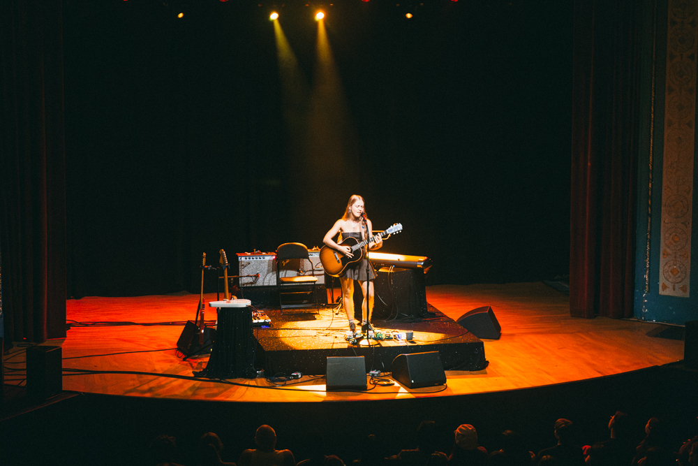 Alice Phoebe Lou, Aladdin Theater, photo by Blake Sourisseau