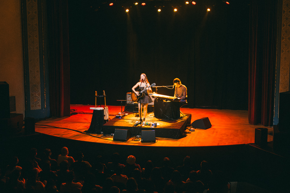Alice Phoebe Lou, Aladdin Theater, photo by Blake Sourisseau