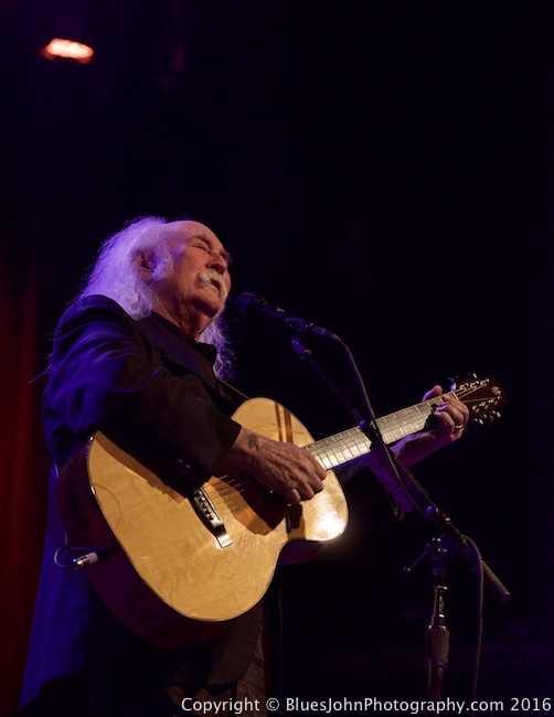 David Crosby, Aladdin Theater, photo by John Alcala