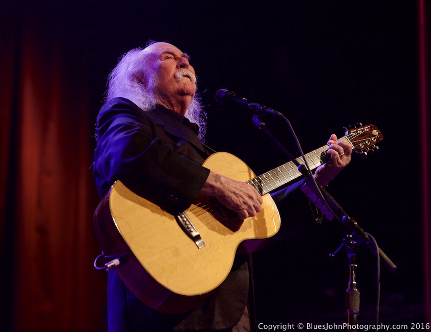 David Crosby, Aladdin Theater, photo by John Alcala