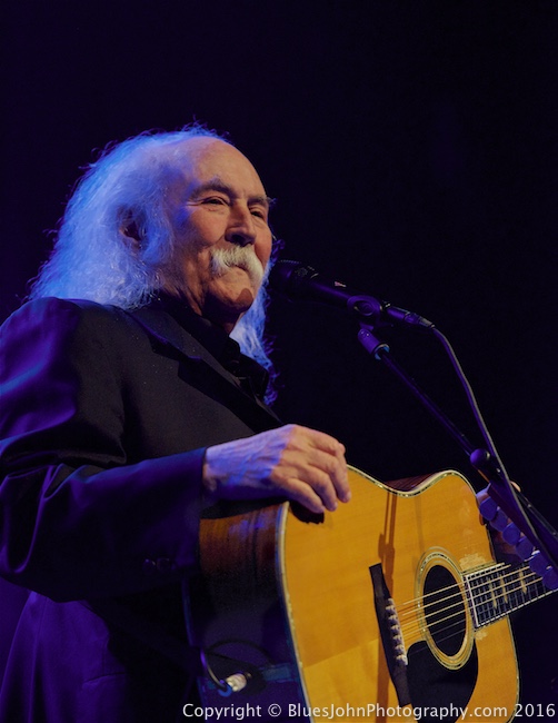 David Crosby, Aladdin Theater, photo by John Alcala
