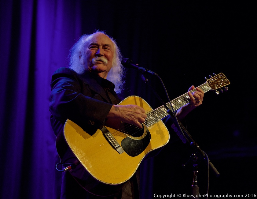 David Crosby, Aladdin Theater, photo by John Alcala