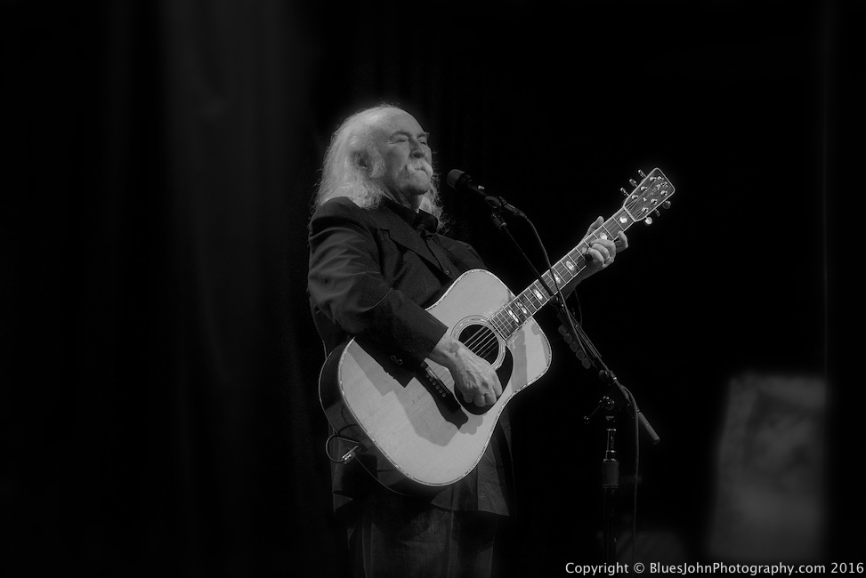 David Crosby, Aladdin Theater, photo by John Alcala