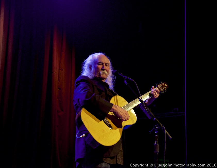 David Crosby, Aladdin Theater, photo by John Alcala