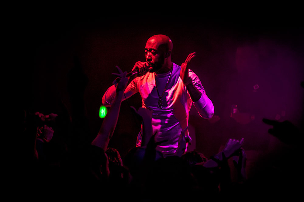 Freddie Gibbs, WOW Hall, photo by Sam Gehrke