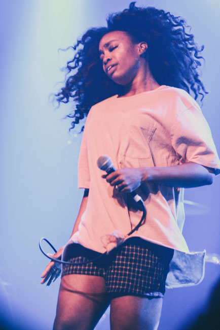 SZA, Wonder Ballroom, Soul'd Out Music Festival, photo by Tojo Andrianarivo