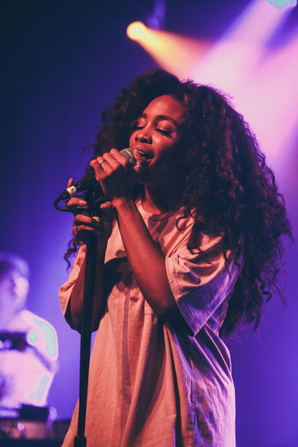 SZA, Wonder Ballroom, Soul'd Out Music Festival, photo by Tojo Andrianarivo