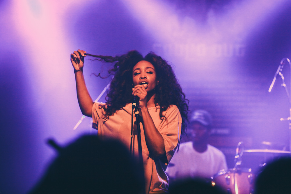 SZA, Wonder Ballroom, Soul'd Out Music Festival, photo by Tojo Andrianarivo