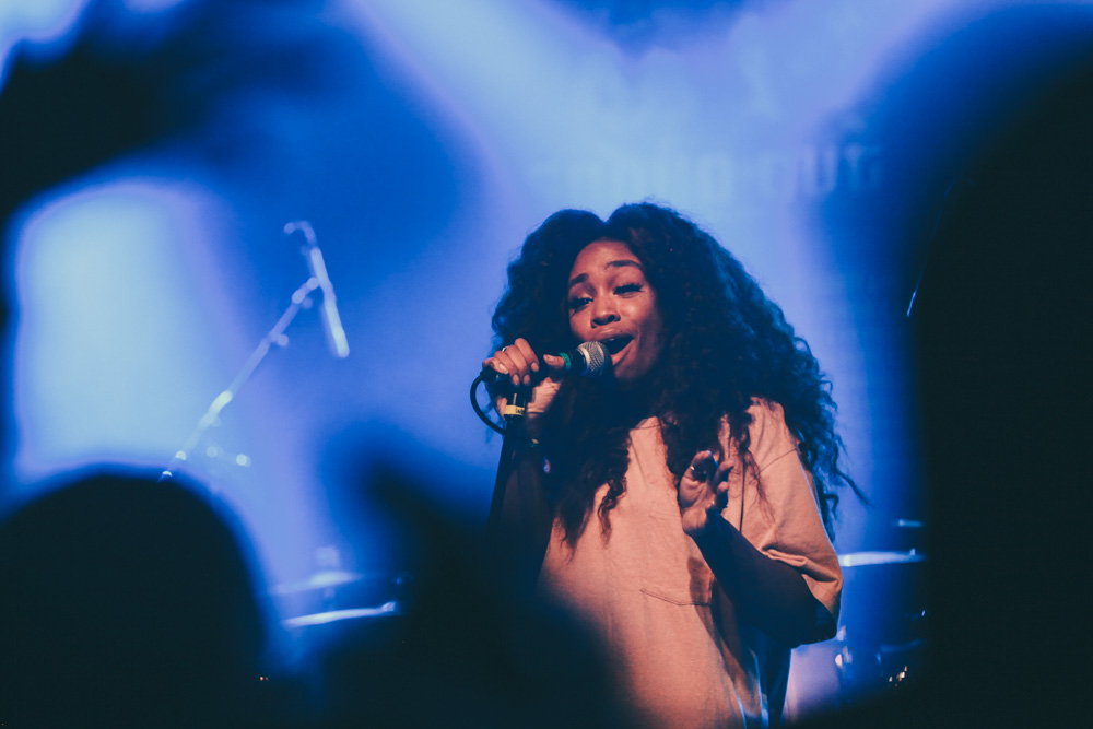 SZA, Wonder Ballroom, Soul'd Out Music Festival, photo by Tojo Andrianarivo