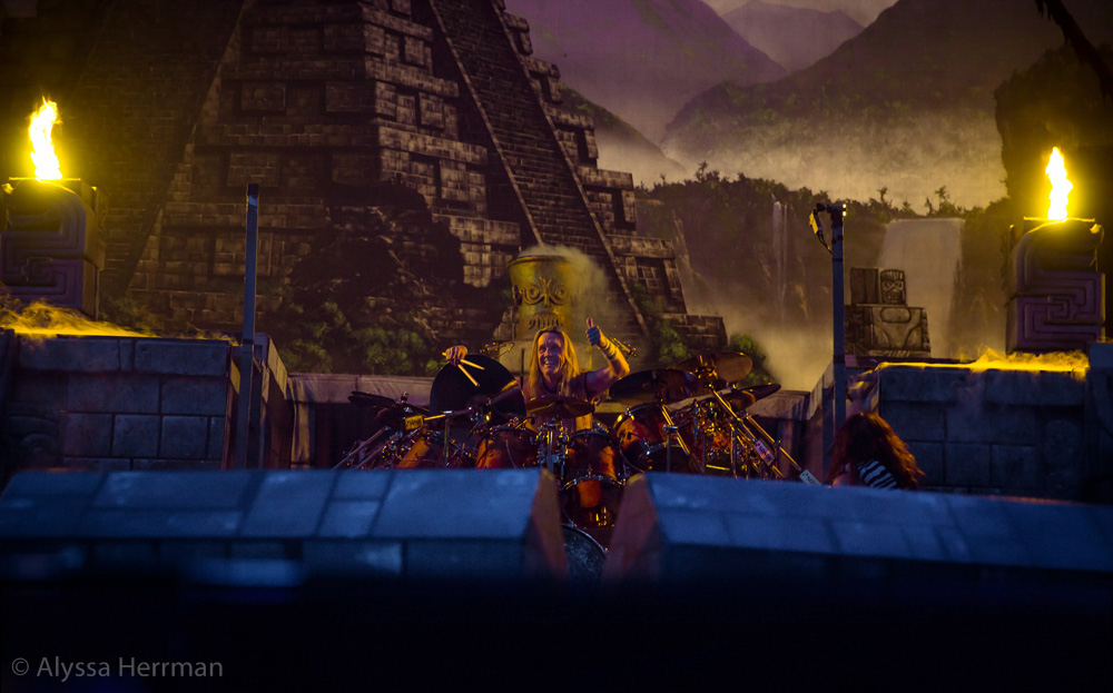 Iron Maiden, Tacoma Dome, photo by Alyssa Herrman