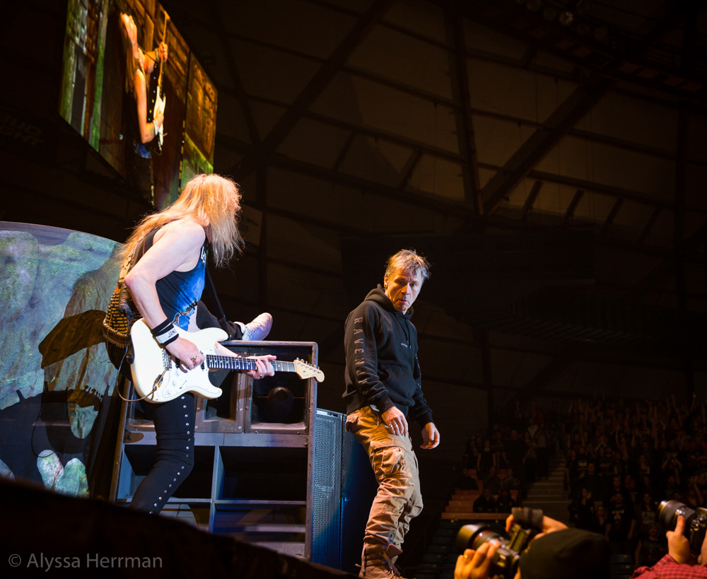 Iron Maiden, Tacoma Dome, photo by Alyssa Herrman